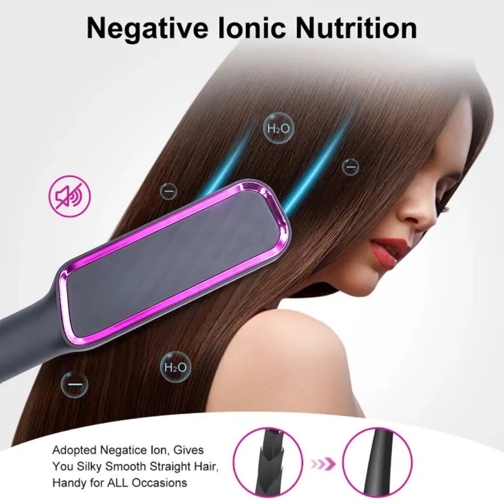 Electric Hair Straightening Comb - MuscleMendShop
