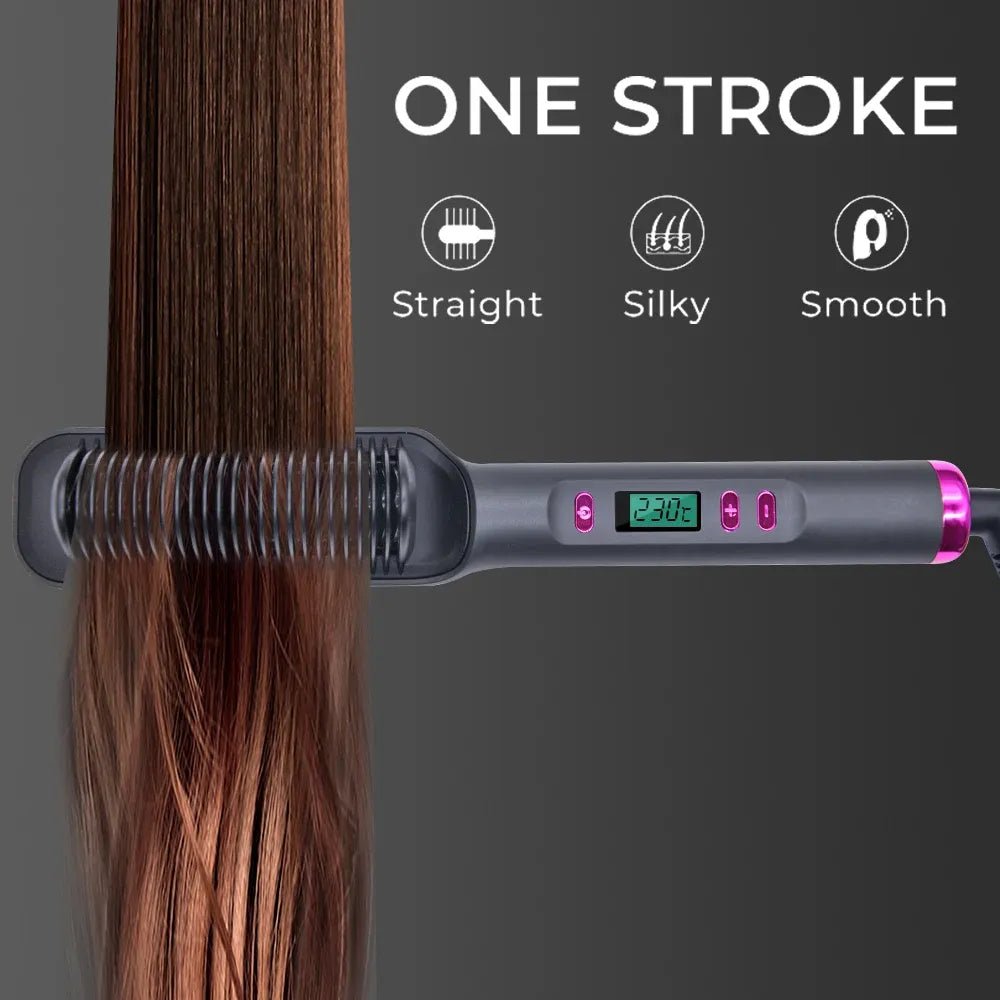 Electric Hair Straightening Comb - MuscleMendShop