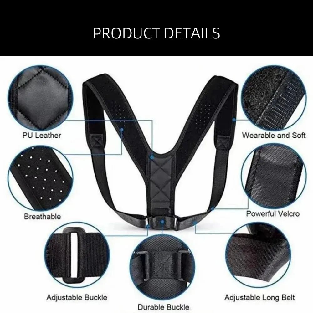Back Posture Correction Belt - MuscleMendShop