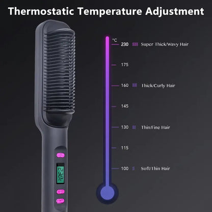 Electric Hair Straightening Comb - MuscleMendShop