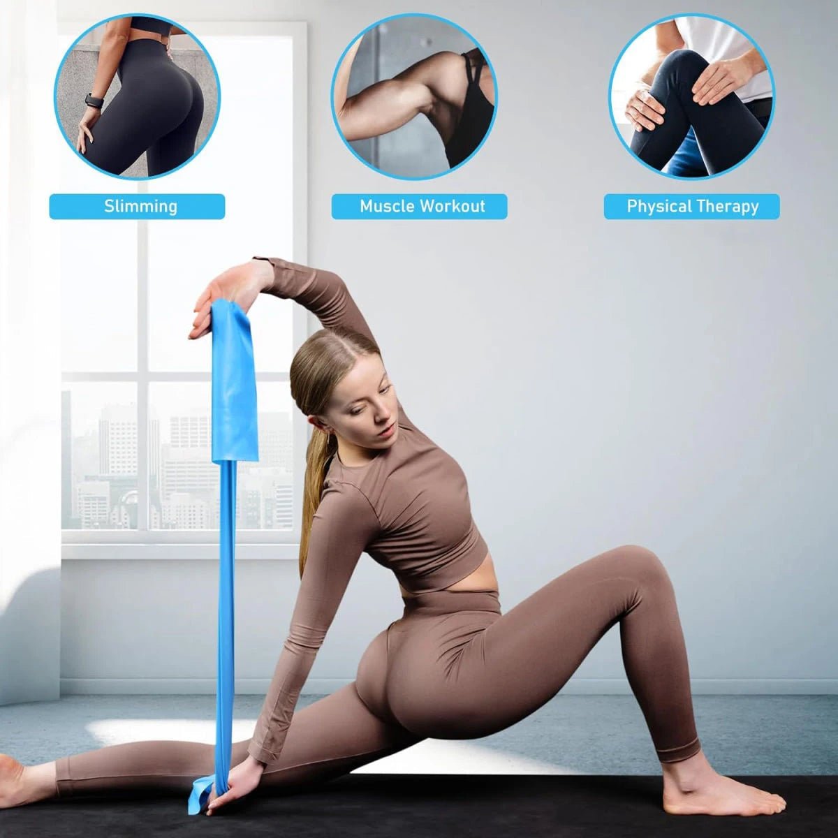 Yoga Elastic Resistance Bands - MuscleMendShop